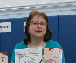 Jacqueline at an Author-Illustrator Night